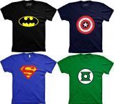 Camisetas Super Heróis