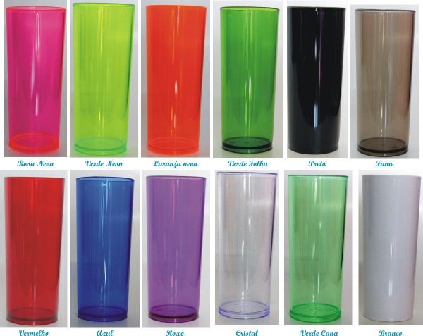 Copos Acrílicos 300 ml