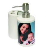 Conjunto Porta Sabão e Porta Escova.