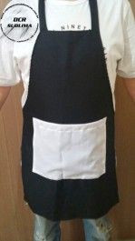 Avental Churrasqueiro Preto