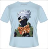 camiseta de malha azul